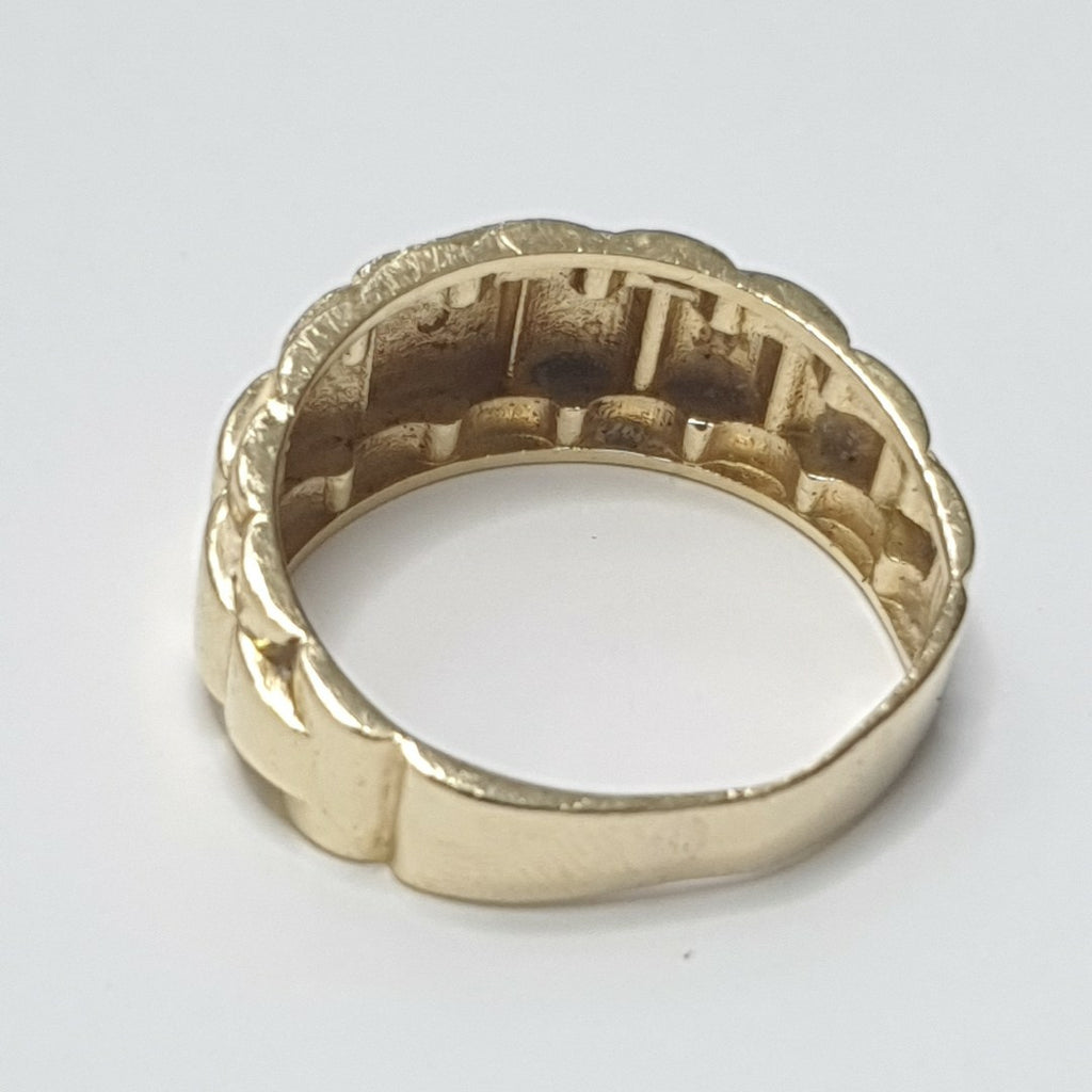 ANILLO ORO 14 K 5.3 GRMS (SEMINUEVO)