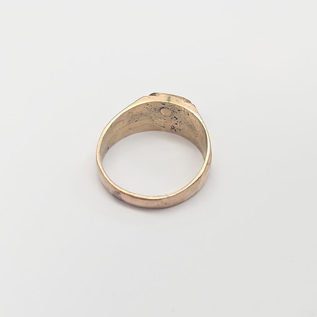 ANILLO DE GRADUACIÓN ORO 10 K 4,30 GRMS (SEMINUEVO)