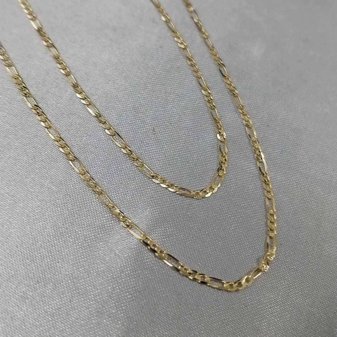 CADENAS CARTIER 3 1 AMARILLA ORO 14K 1.9 (NUEVO)