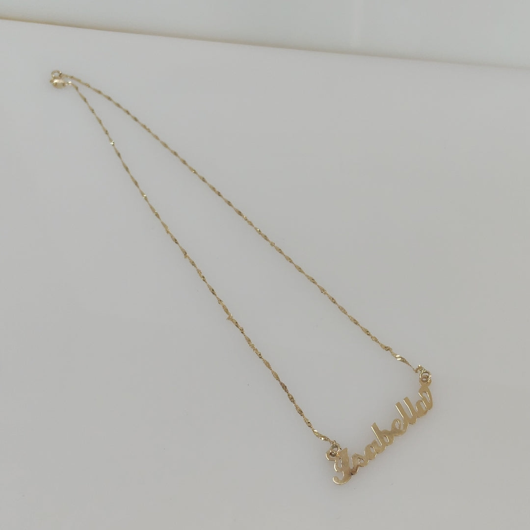 CADENA ORO 10 K 1.8 GRMS (SEMINUEVO)