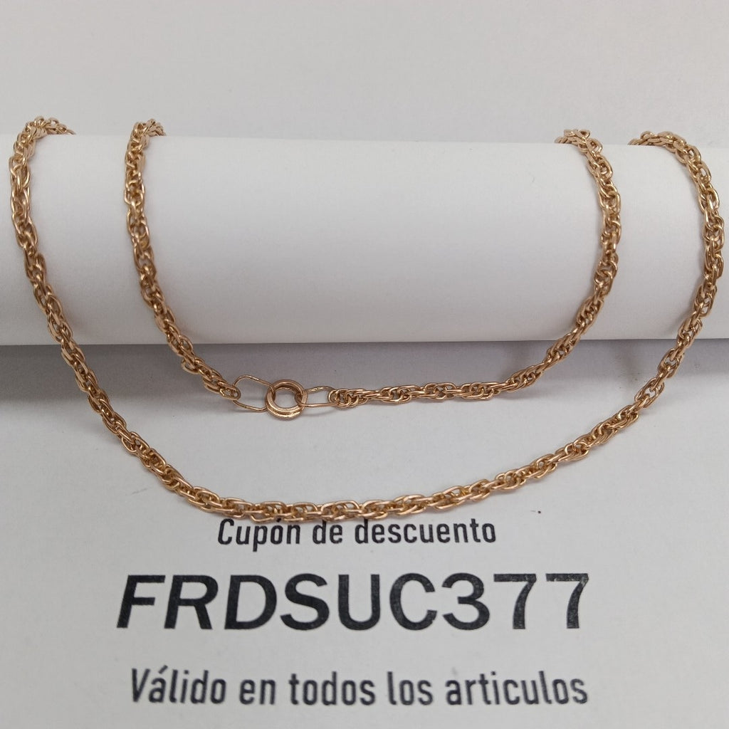 CADENA ORO 10 K 10,60 GRMS (SEMINUEVO)