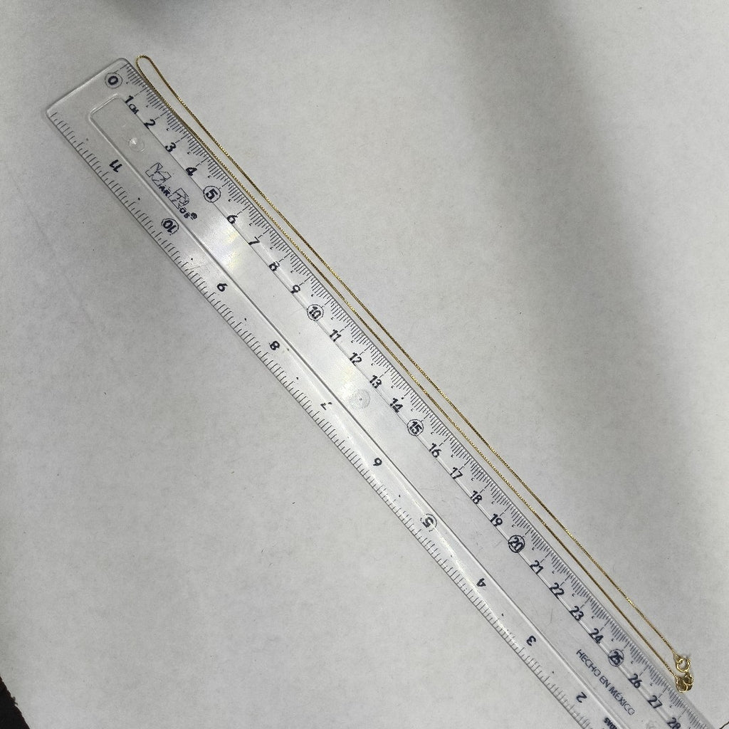 CADENA VENECIANO 14K 55 CM 1.7 GR (NUEVO)