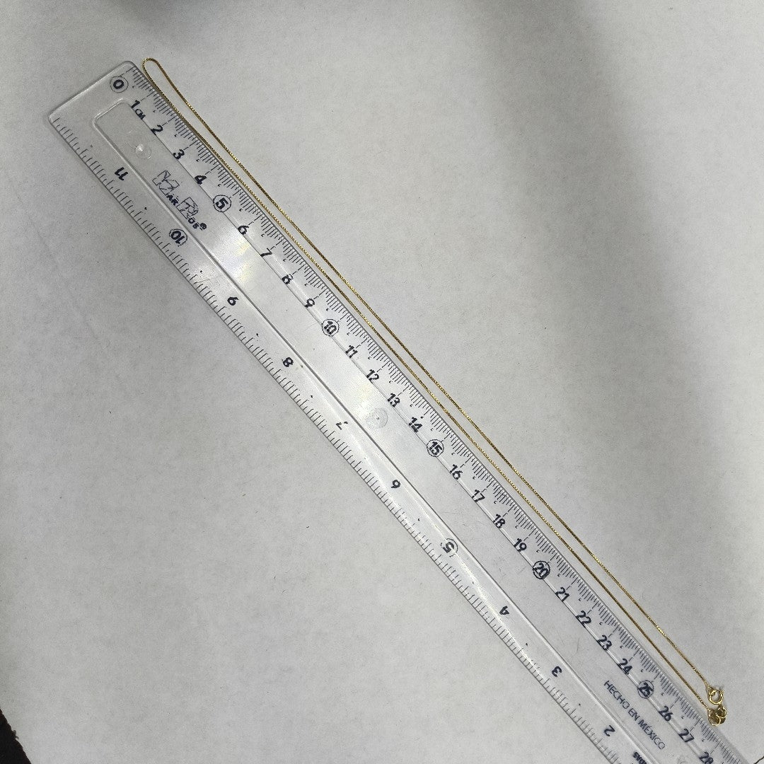 CADENA VENECIANO 14K 55 CM 1.7 GR (NUEVO)