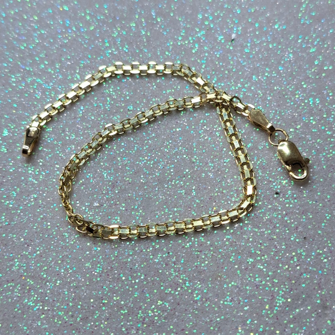PULSERA BISMARK 14K 18 CM 2.3 GR (NUEVO)