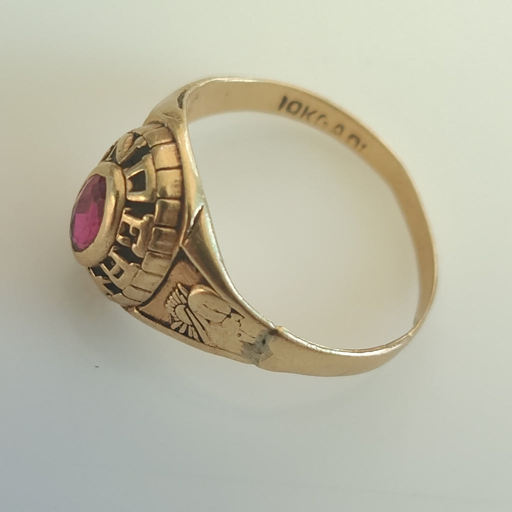 ANILLO DE GRADUACIÓN ORO 8 K 1,30 GRMS (SEMINUEVO)