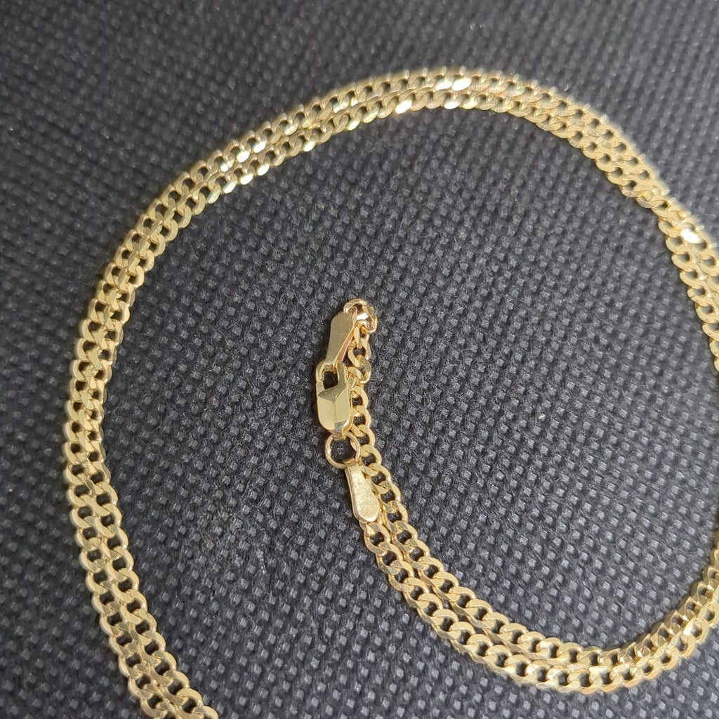 CADENA BARBADA 14K 55 CM 5.5 GR (NUEVO)