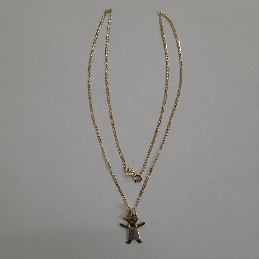 GARGANTILLA ORO 14 K 3,00 GRMS (SEMINUEVO)