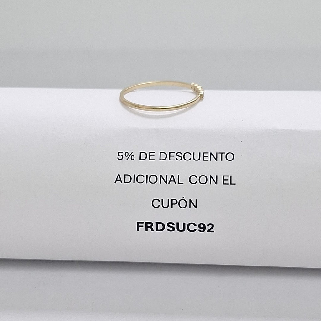 ANILLOS DAMA ORO 14K 0.9 (NUEVO)