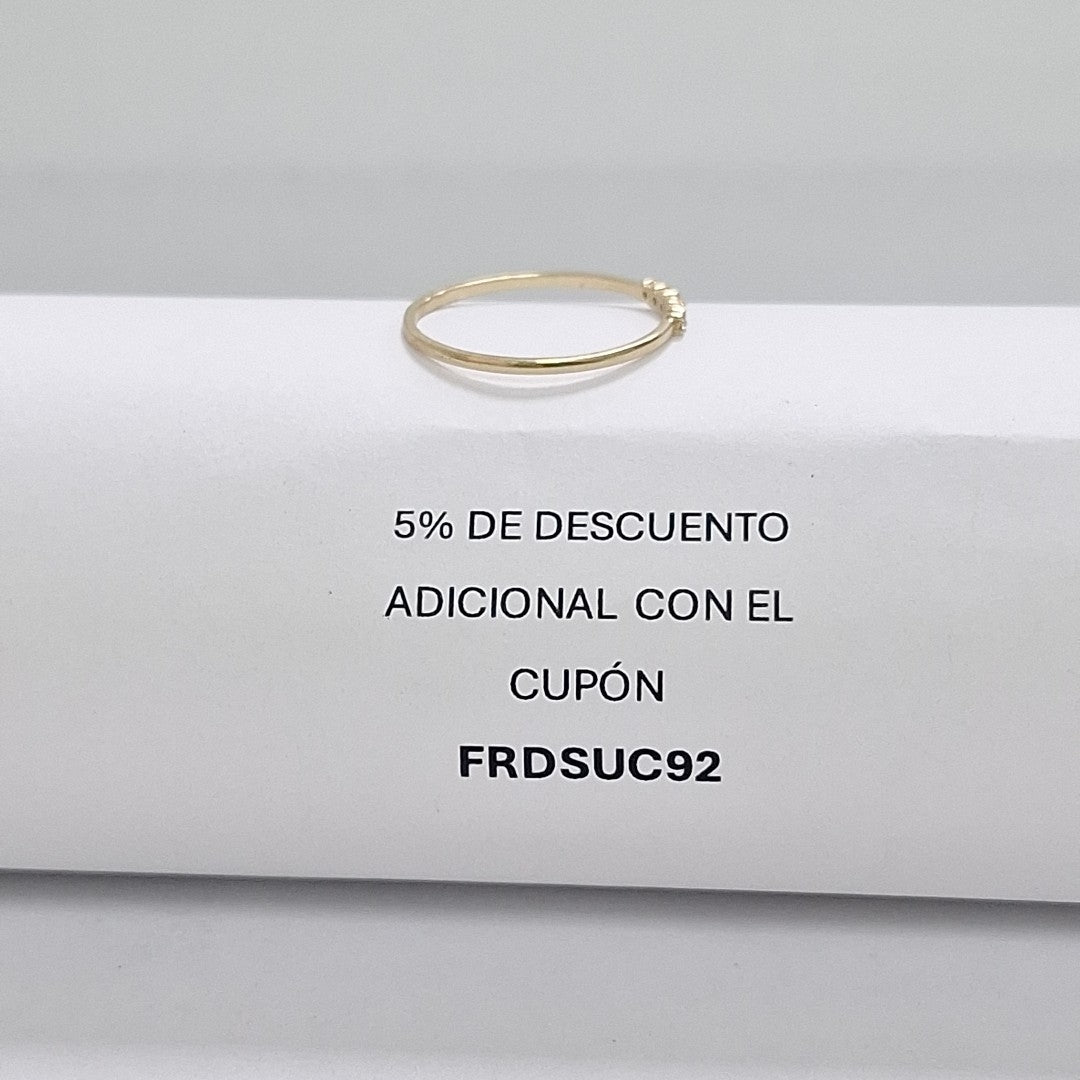 ANILLOS DAMA ORO 14K 0.9 (NUEVO)