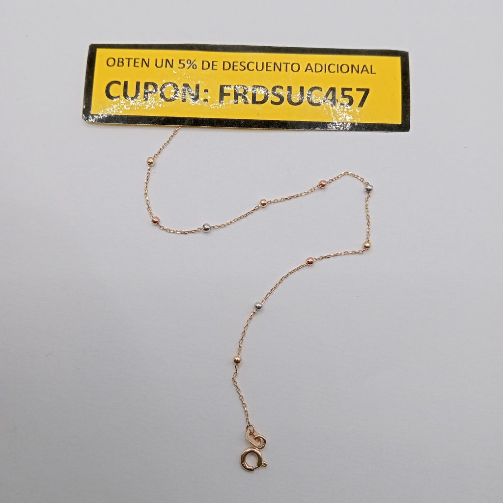 PULSERAS DAMA ORO 14K 0.8 (NUEVO)