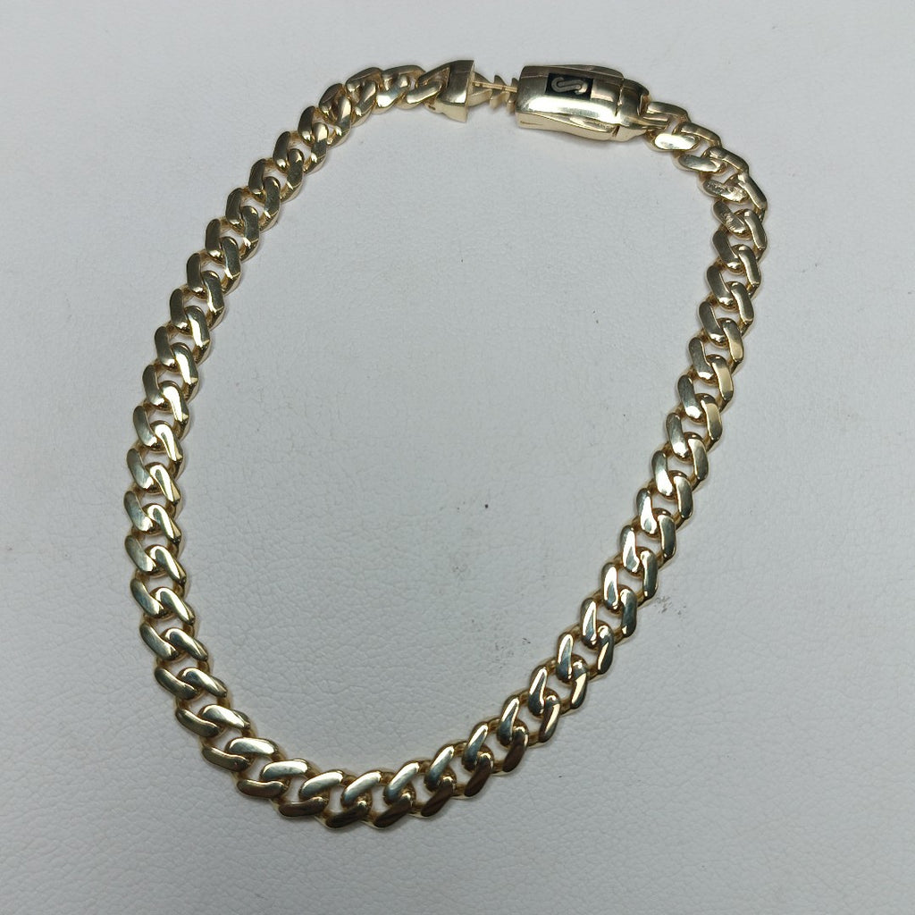 PULSERA MONACO ORO 14K 5.4 (NUEVO)