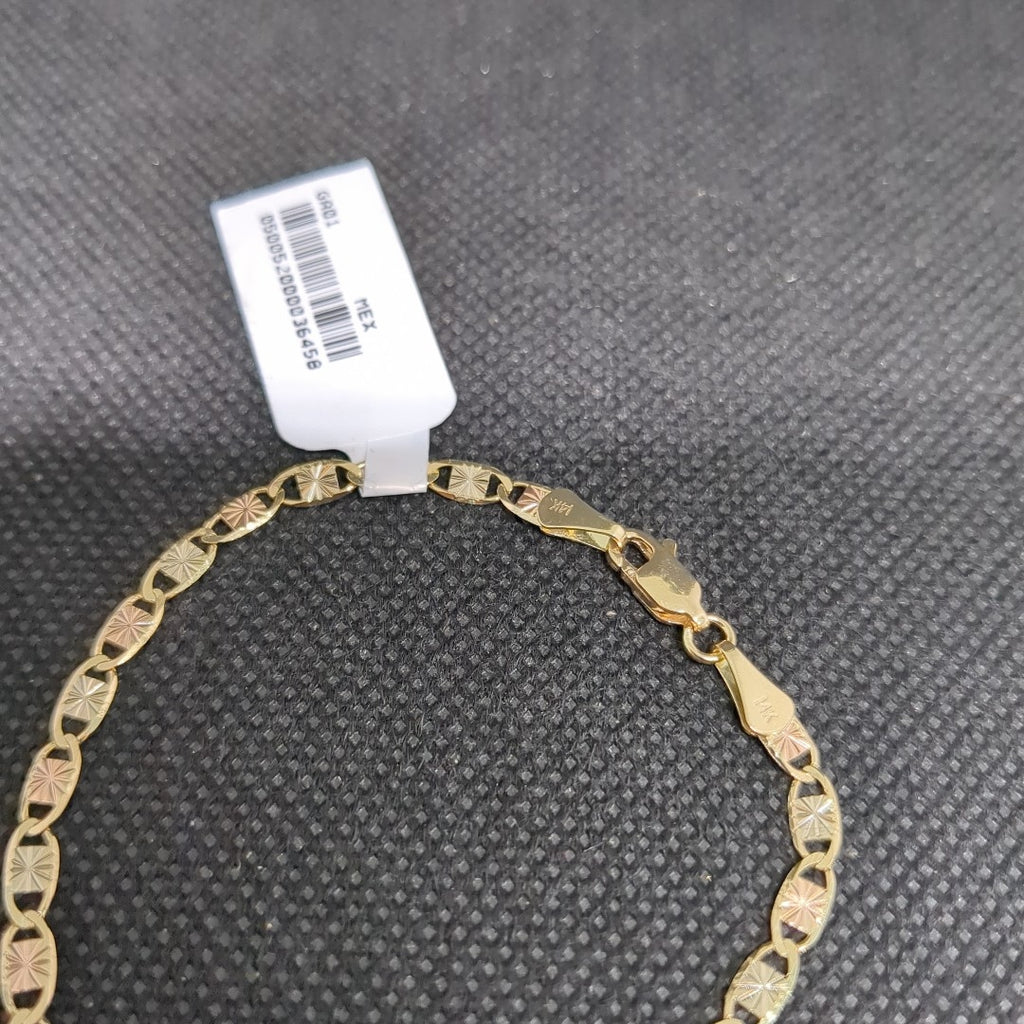 PULSERA GUCHI 14K 18 CM 2.9 GR (NUEVO)