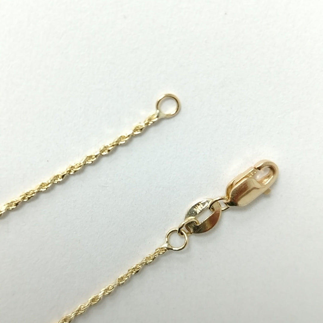 PULSERA TORZAL 14K 21 CM 1.5 GR (NUEVO)