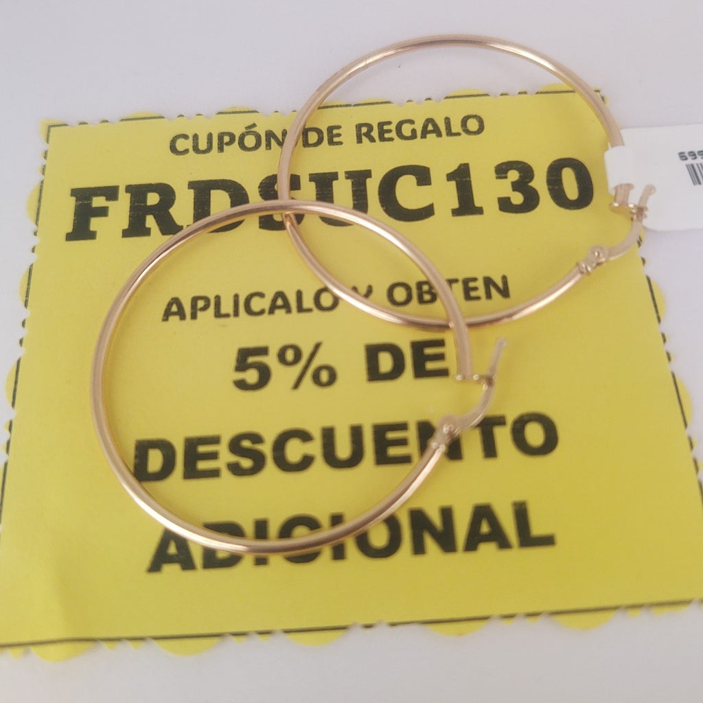ARRACADAS ORO 14K 1.4 (NUEVO)