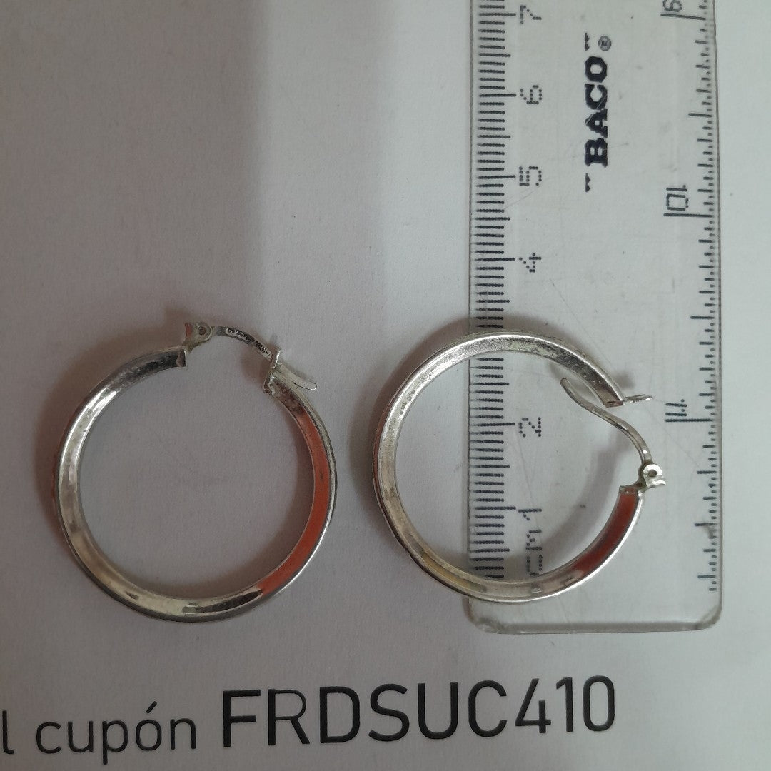 ARRACADAS PAR PLATA 5,90 GRMS (SEMINUEVO)