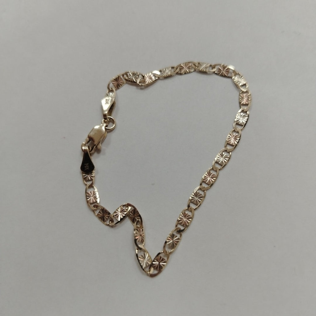 PULSERA GUCHI 14K 18 CM 2.9 GR (NUEVO)