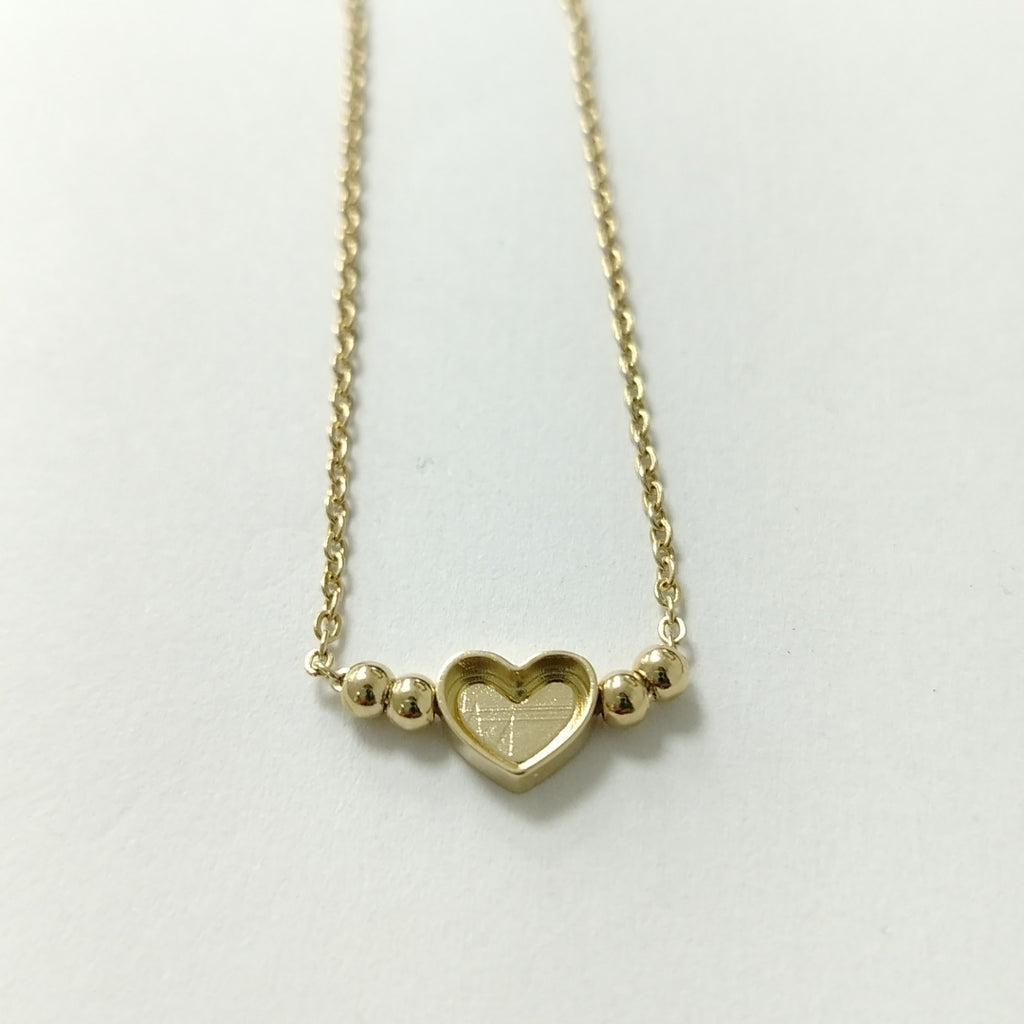 PULSERA TEJIDO ESPECIAL CON FIGURA CORAZON CON ESMALTE ROSA 14K 18 CM 1.9 GR (NUEVO)