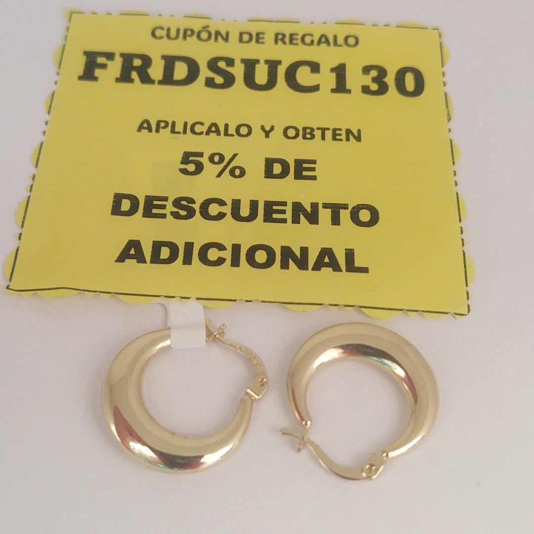 ARRACADAS ORO 14K 2.3 (NUEVO)