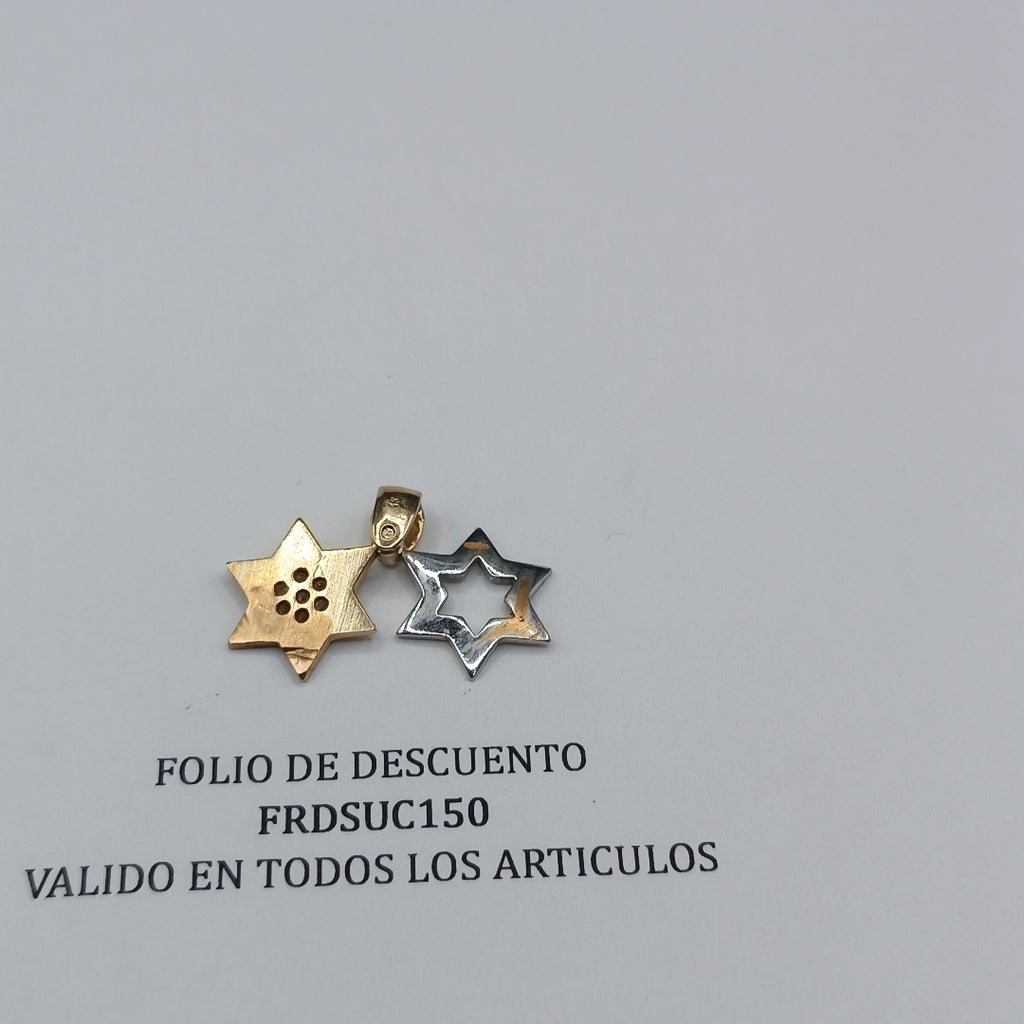 DIJE ORO COMBINADO 14 K 3.9 GRMS (SEMINUEVO)