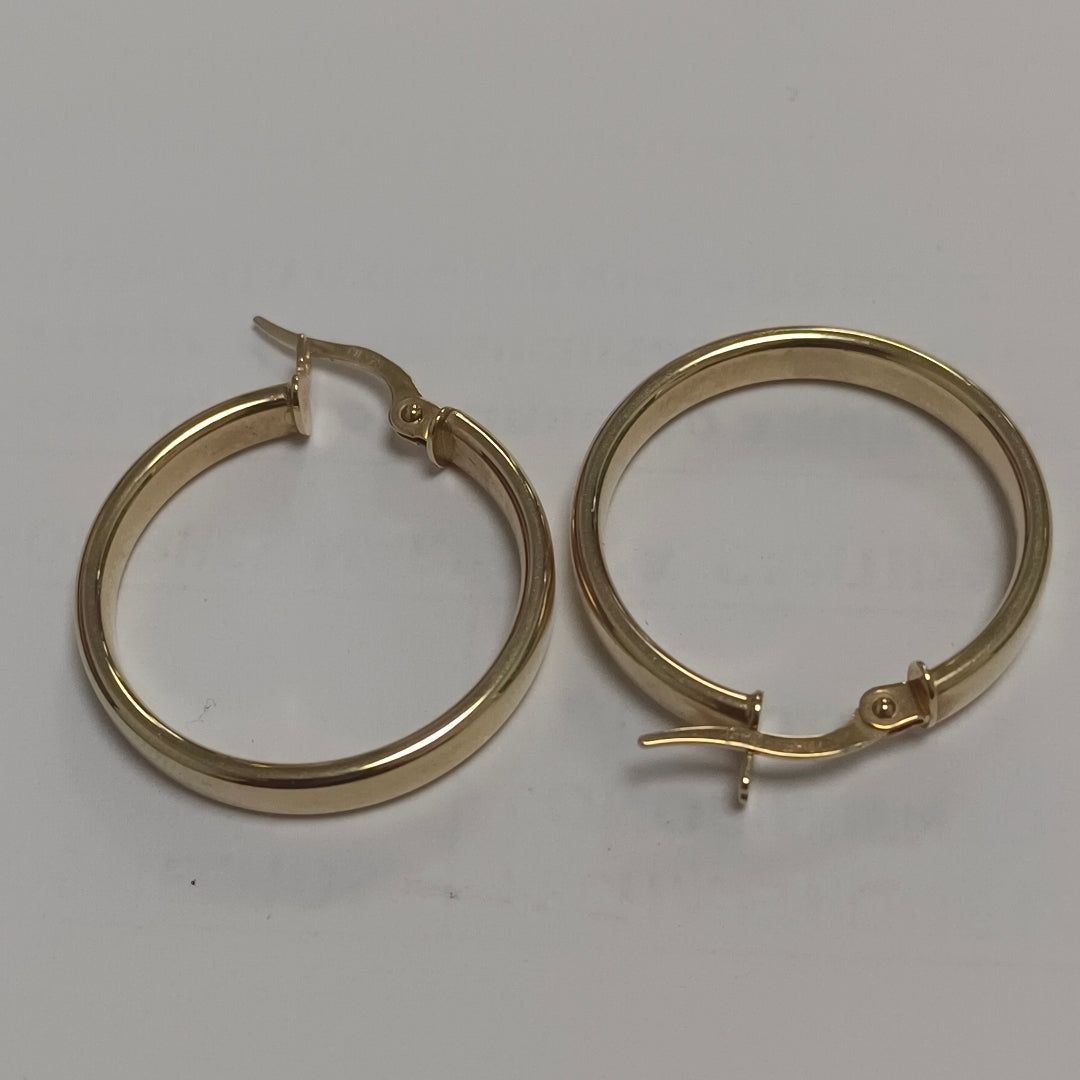 ARRACADAS PAR ORO 10 K 1.7 GRMS (SEMINUEVO)