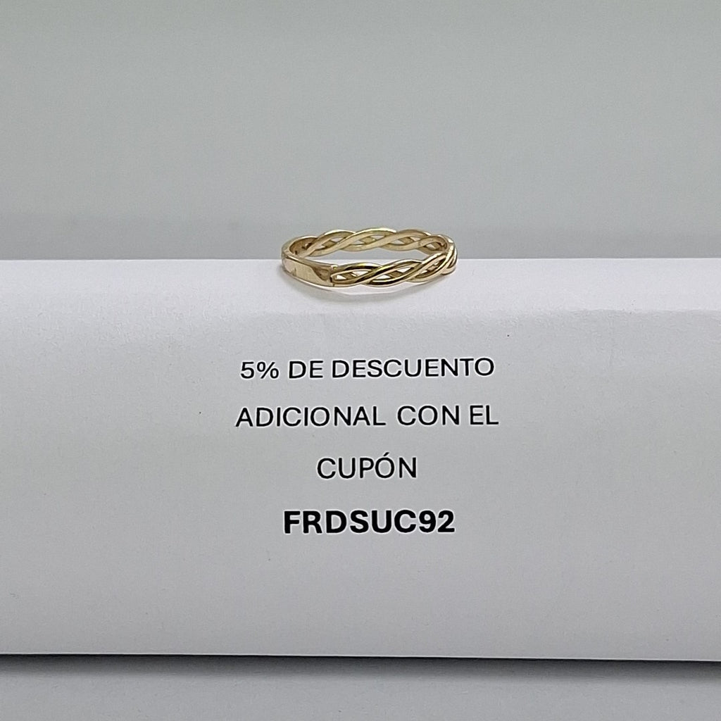 ANILLOS DAMA ORO 14K 1.9 (NUEVO)