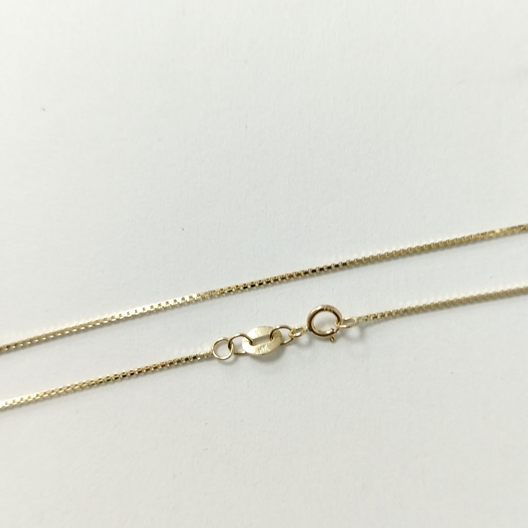 CADENA VENECIANO 14K 60 CM 2.6 GR (NUEVO)