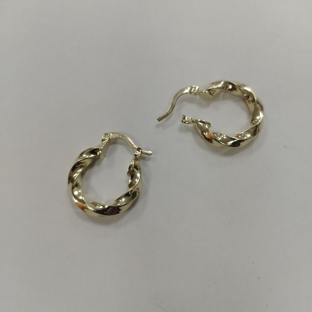 ARETES ARRACADA TORZAL 14K 1.9 GR (NUEVO)