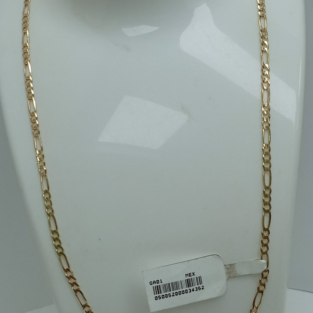CADENAS 3X1 ORO 14K 60 CM 8.9 GR (NUEVO)