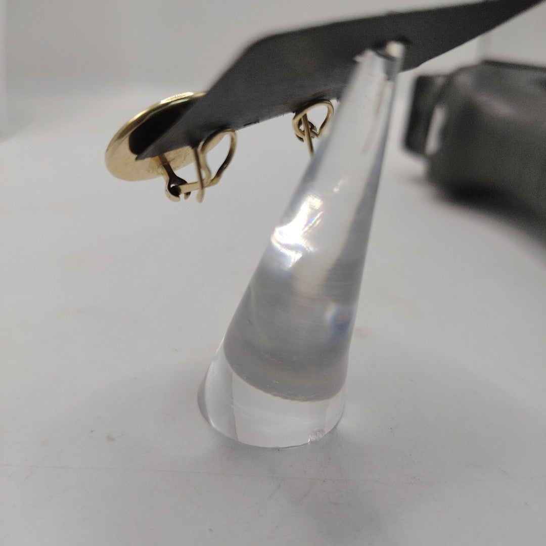 ARETES PAR ORO 14 K 7.2 GRMS (SEMINUEVO)