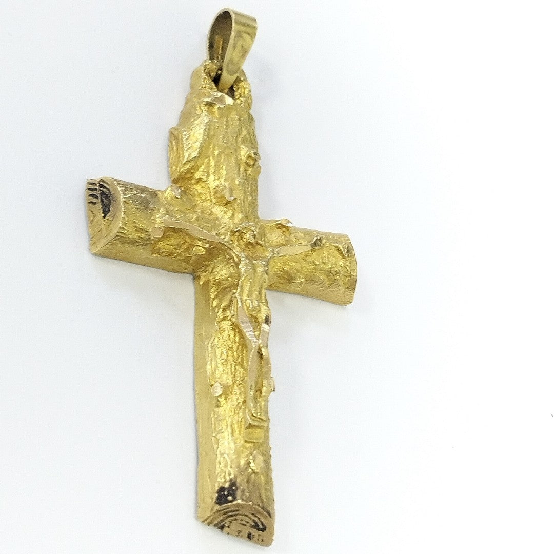CRUCIFIJO ORO 18 K 21.7 GRMS (SEMINUEVO)