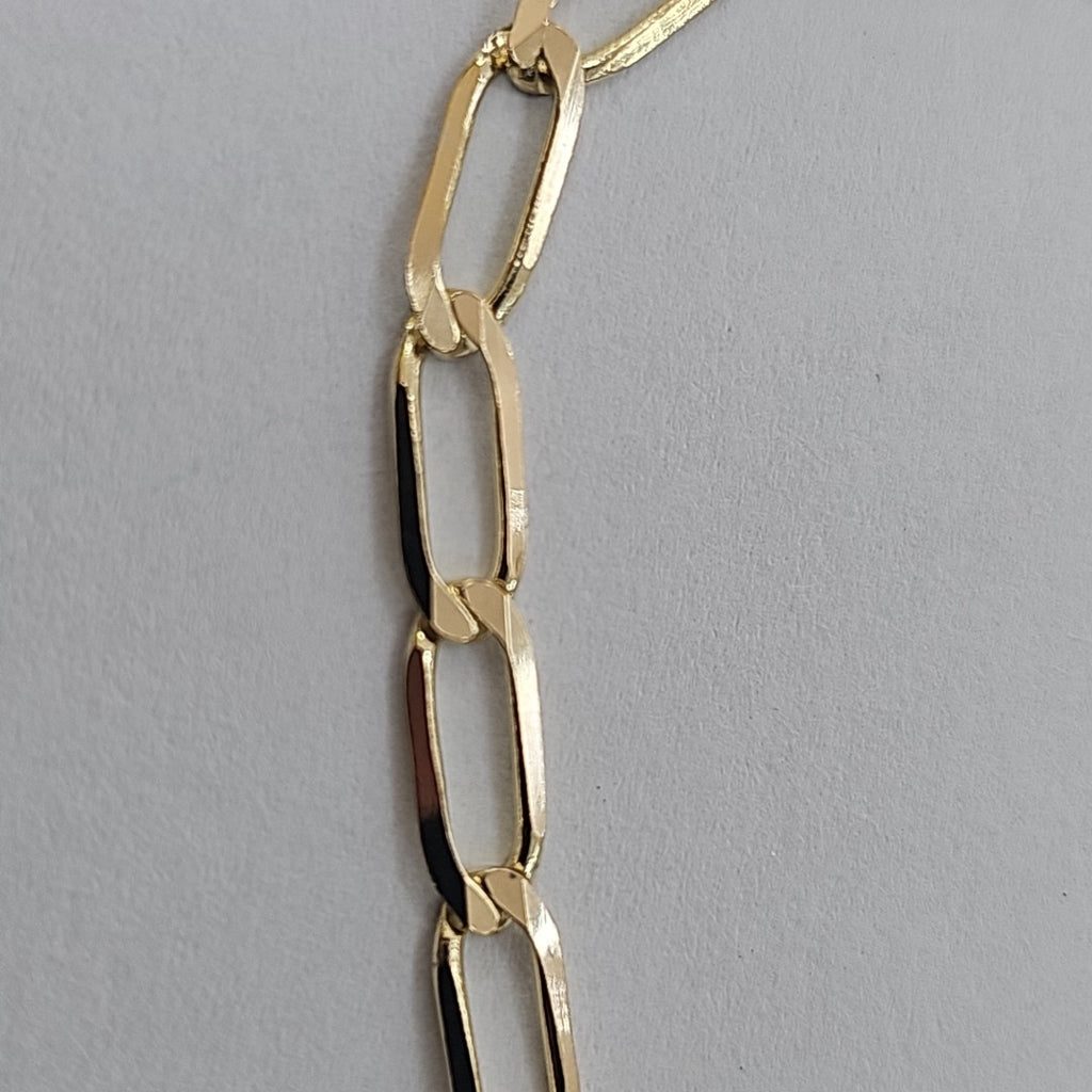 PULSERA ESLABON 14K 21 CM 4.3 GR (NUEVO)