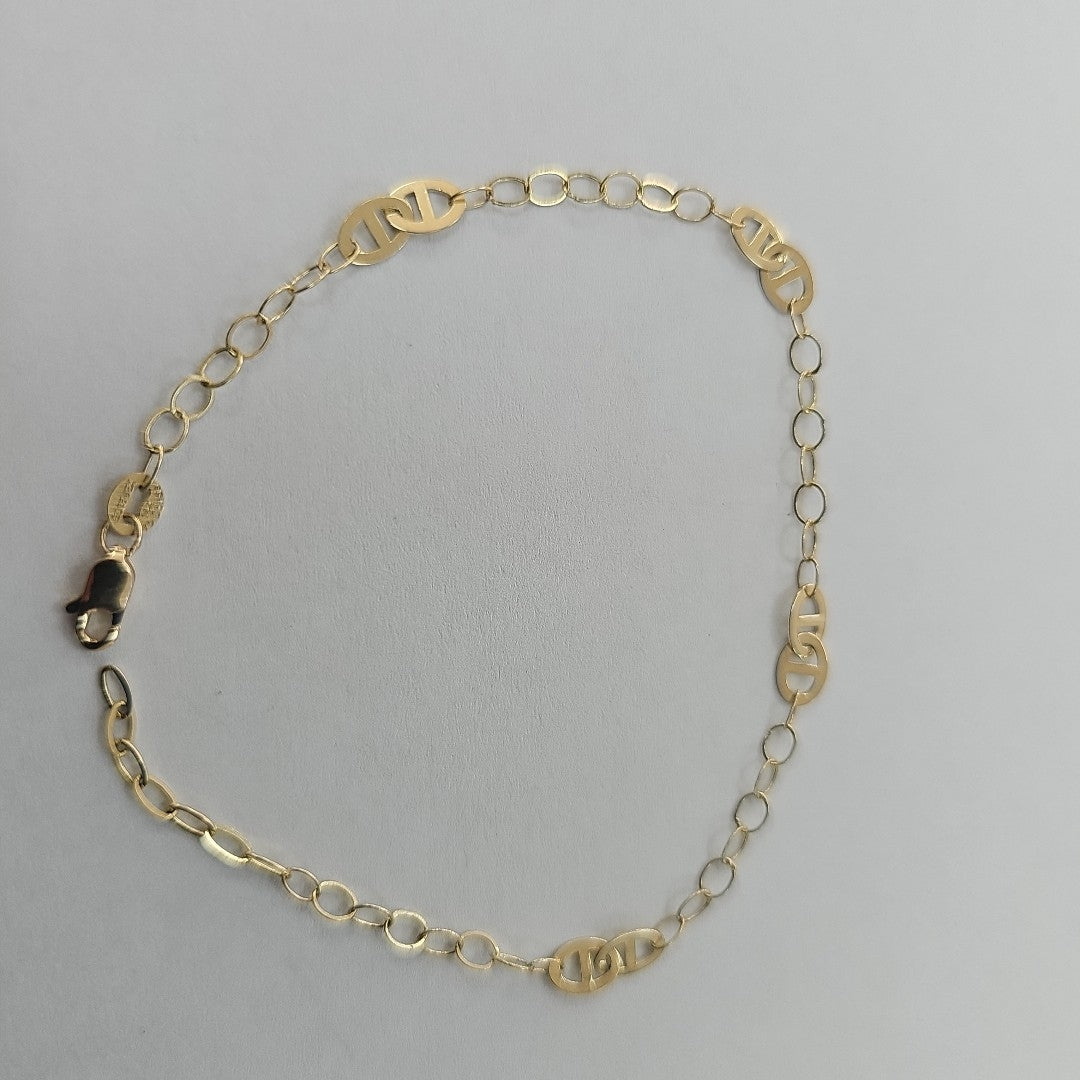 PULSERA ESPECIAL 14K 21 CM 1.8 GR (NUEVO)