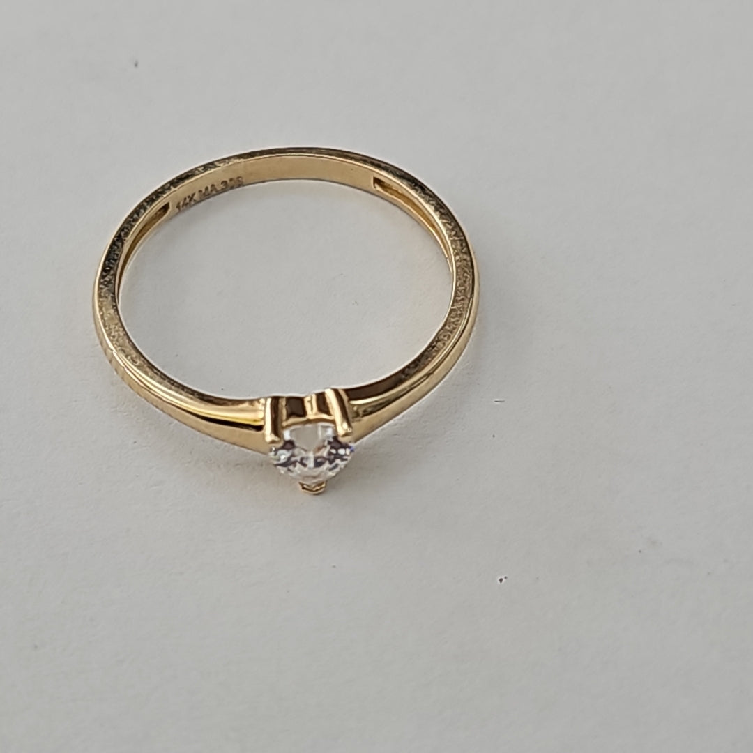 ANILLOS DAMA ORO 14K 1.4 (NUEVO)