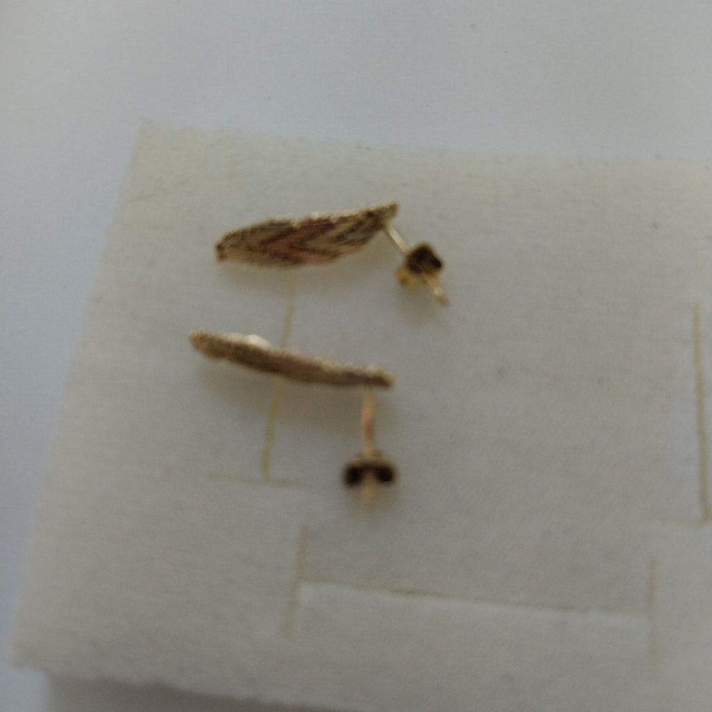 ARETES PAR ORO 14 K 2.1 GRMS (SEMINUEVO)