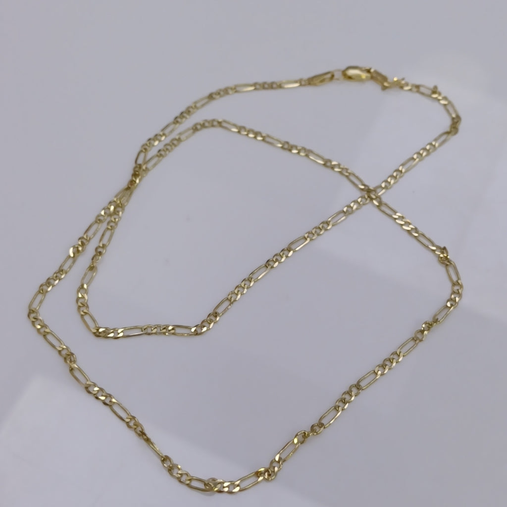 CADENA TEJIDO 3X1 14K 55 CM 5.3 GR (NUEVO)