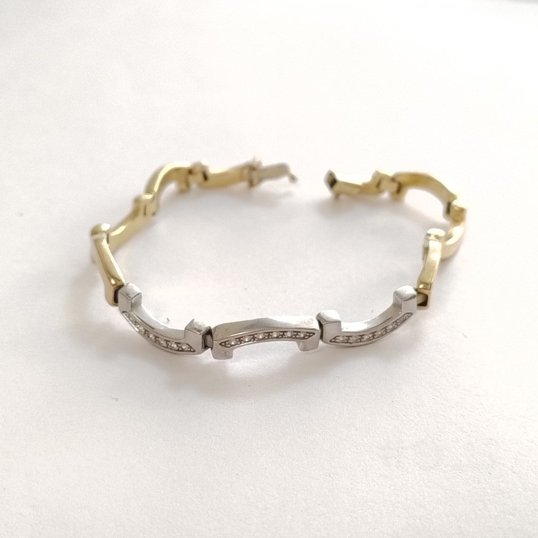 PULSERA ORO 14 K 12.8 GRMS (SEMINUEVO)