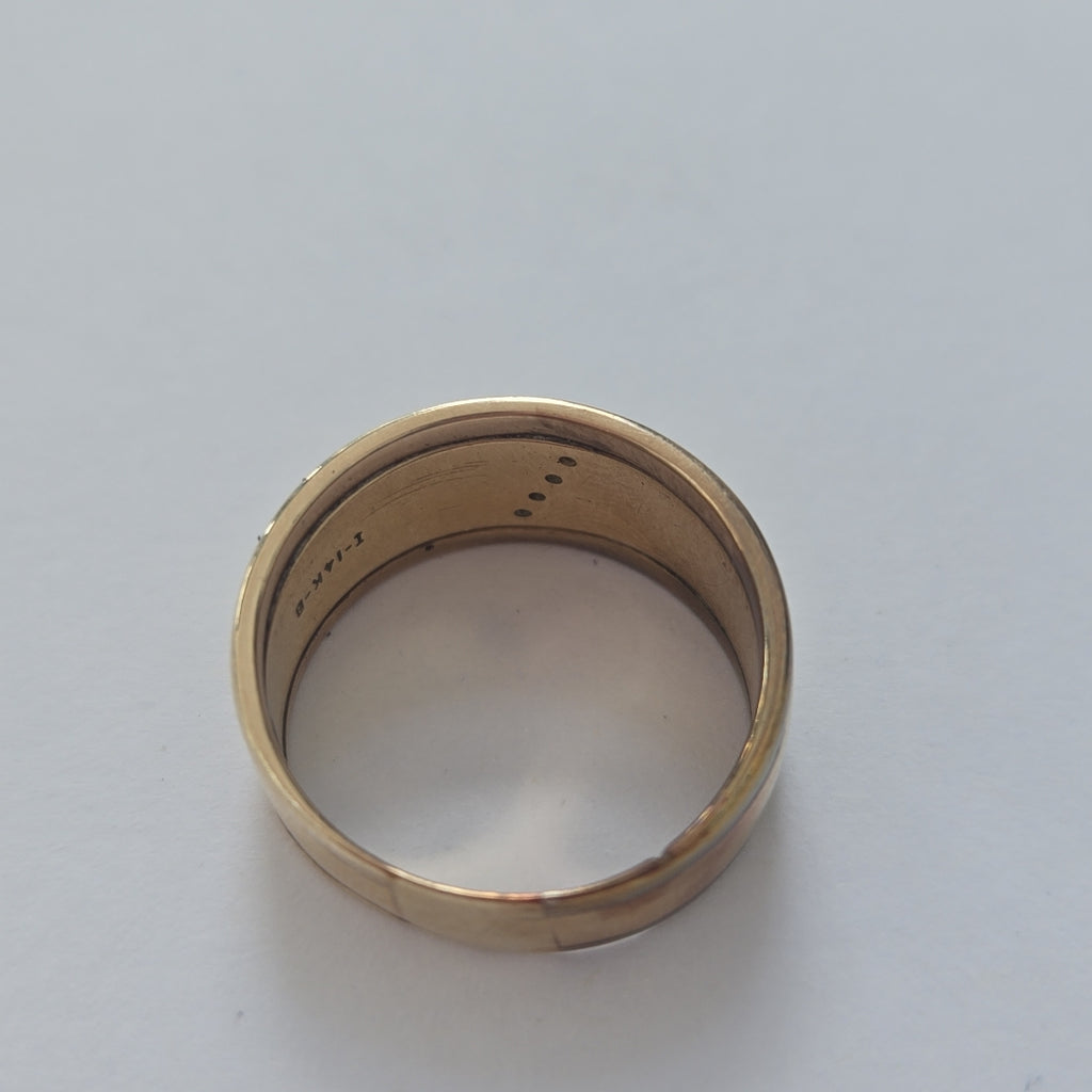 ARGOLLA ORO 14 K 6.9 GRMS (SEMINUEVO)