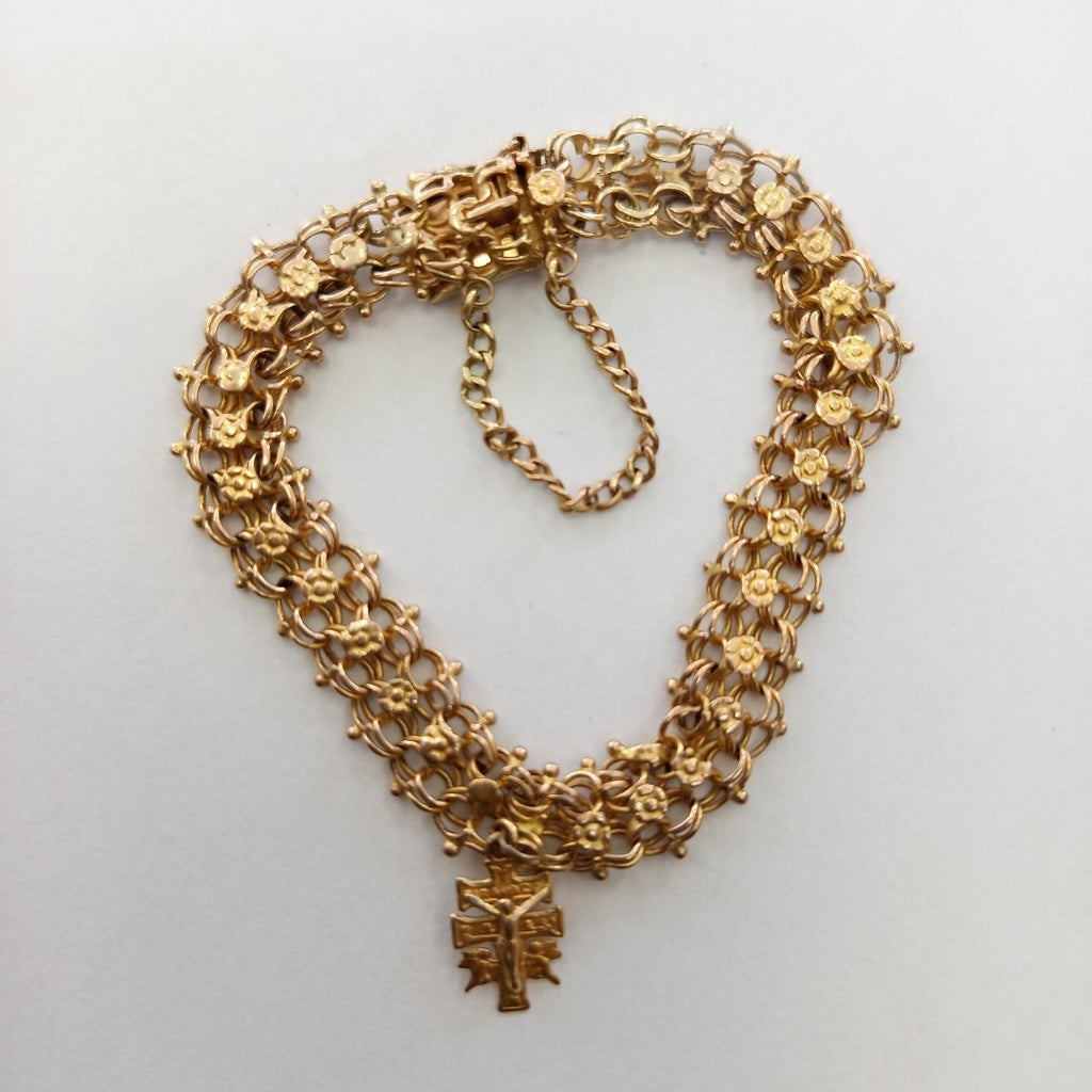 PULSERA ORO 10 K 14.2 GRMS (SEMINUEVO)