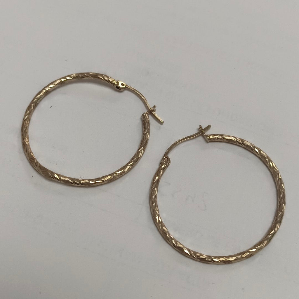ARRACADAS PAR ORO 14 K 3,40 GRMS (SEMINUEVO)