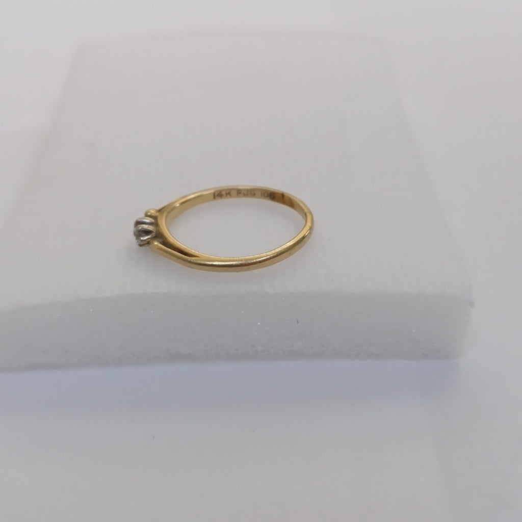 ANILLITO ORO 14 K 1,60 GRMS (SEMINUEVO)