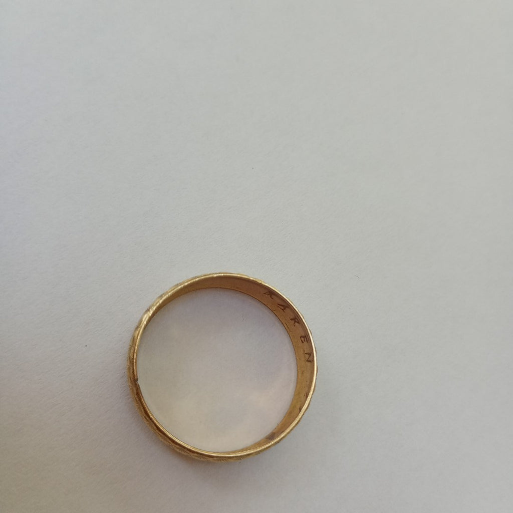 ARGOLLA ORO 10 K 2.4 GRMS (SEMINUEVO)