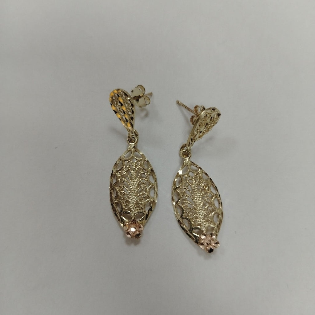 ARETES PAR ORO 14 K 3 GRMS (SEMINUEVO)
