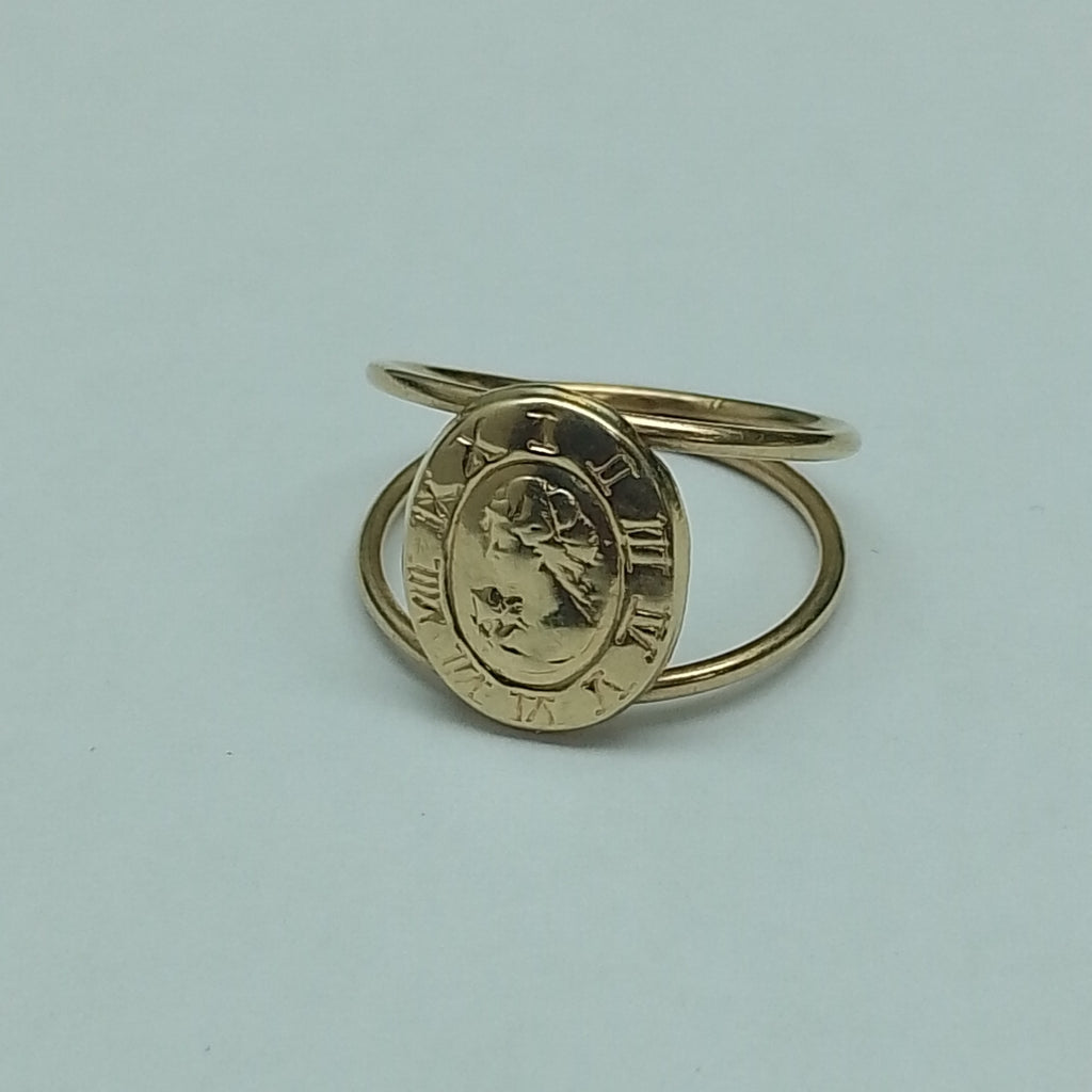 ANILLO ORO 10 K 1,40 GRMS (SEMINUEVO)