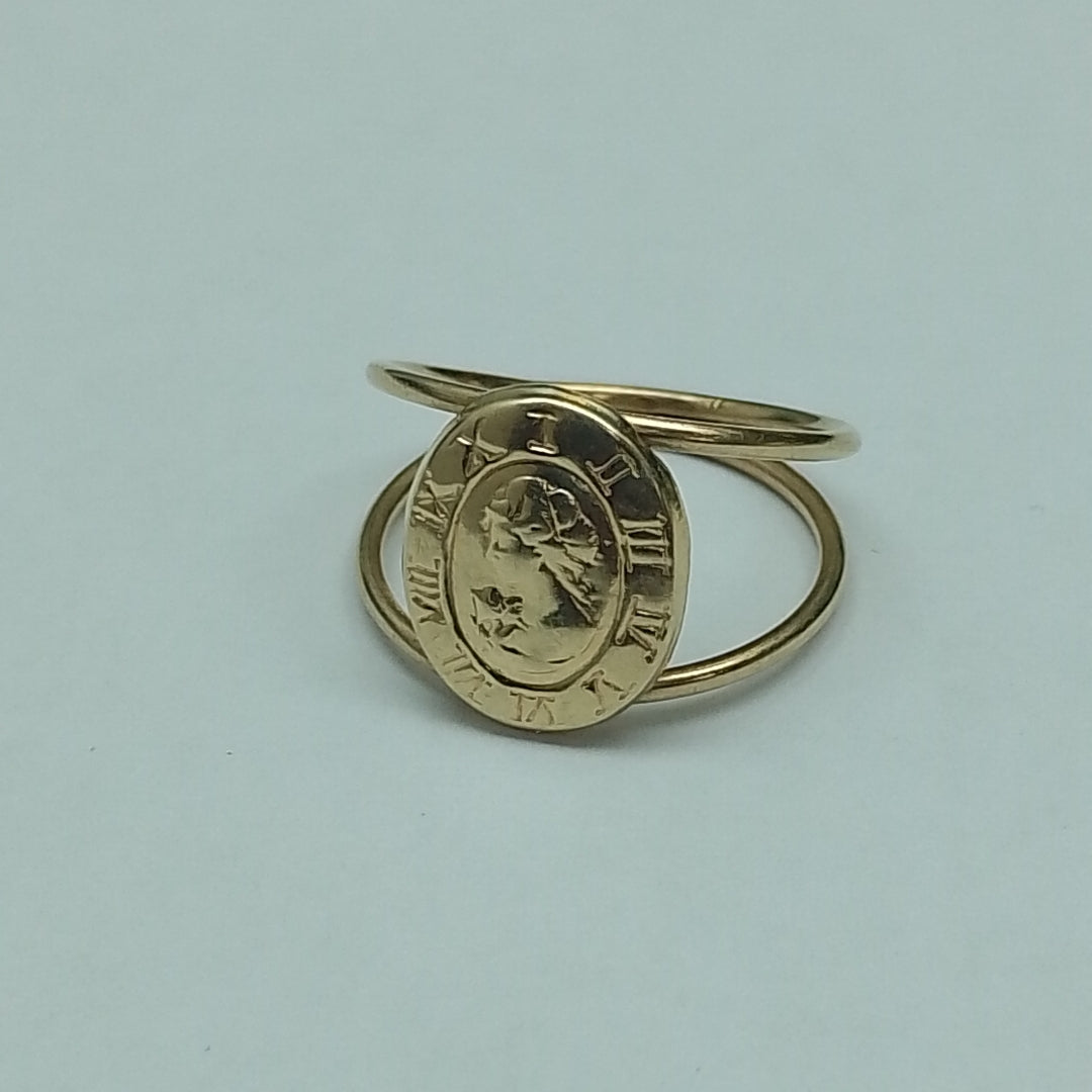 ANILLO ORO 10 K 1,40 GRMS (SEMINUEVO)