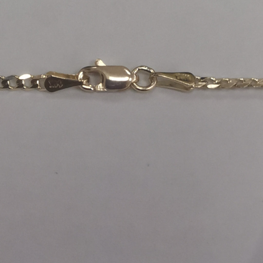 CADENA BARBADA 14K 60 CM 5.9 GR (NUEVO)