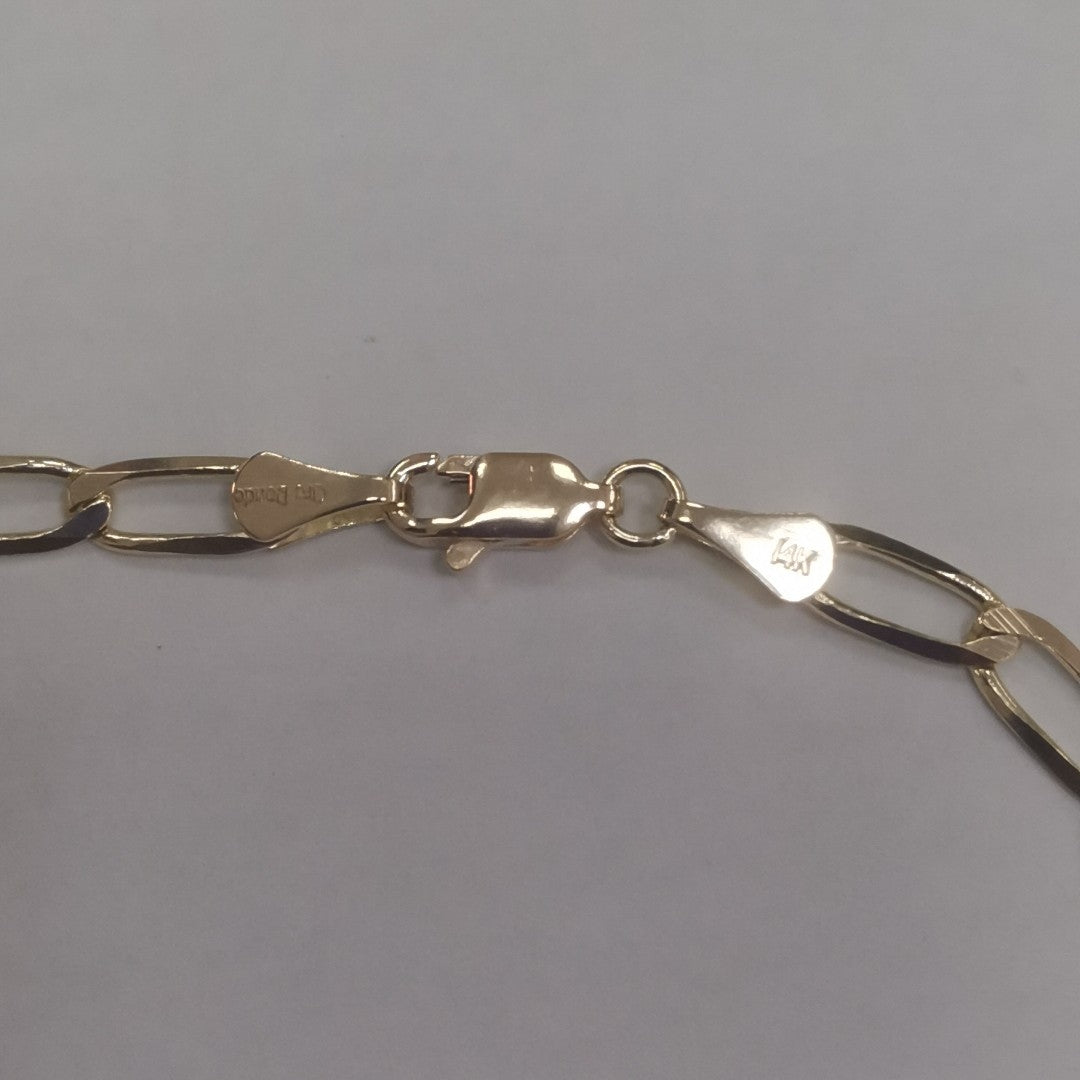 CADENA ESLABON 14K 60 CM 11.8 GR (NUEVO)
