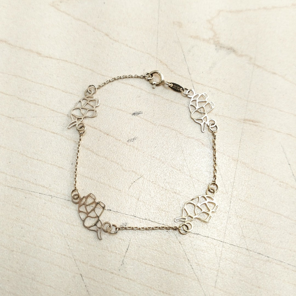 PULSERA ORO 14 K 1.1 GRMS (SEMINUEVO)