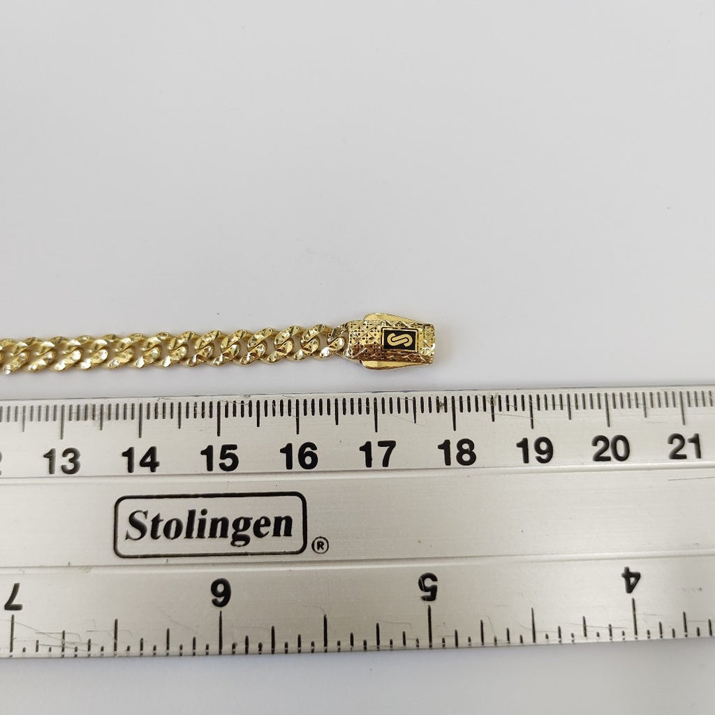 PULSERA MONACO ORO 14K 5.3 (NUEVO)