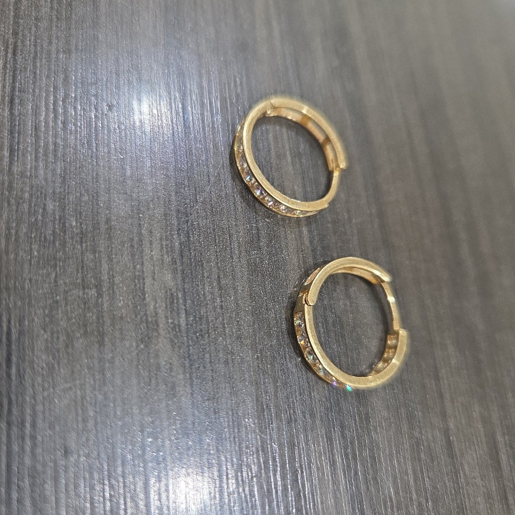 ARRACADAS PAR ORO 10 K 2.2 GRMS (SEMINUEVO)