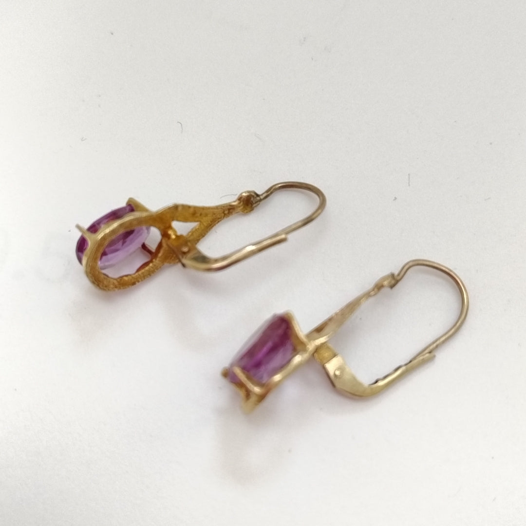ARETES PAR ORO 10 K 2.9 GRMS (SEMINUEVO)